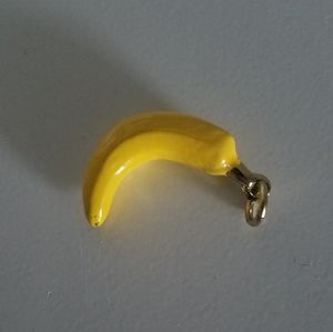 Vintage 1960s Banana Charm